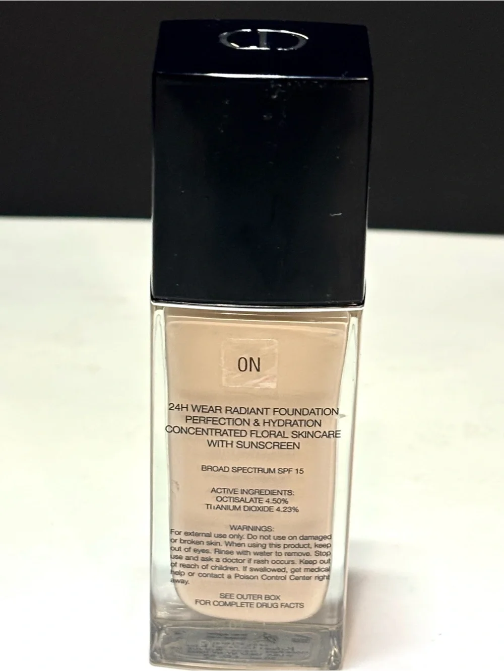 Dior forever skin glow 0N foundation